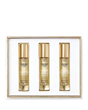 Creed Mini Gift Set: Aventus EDP 10ml - Green Irish Tweed EDP10ml - Silver Mountain Water EDP 10ml