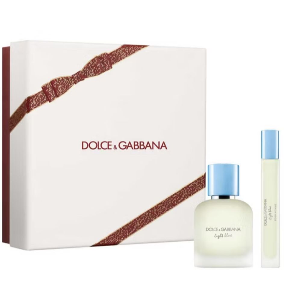 Dolce & Gabbana Light Blue Gift Set 50ml EDT + 50ml Body Cream