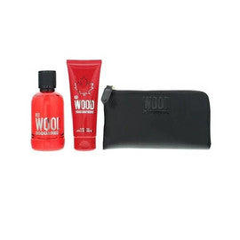 DSquared² Red Wood Gift Set 100ml EDT + 150ml Body Lotion