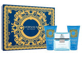 Versace Man Eau Fraiche Gift Set 100ml EDT + 5ml EDT + 150ml Shower Gel