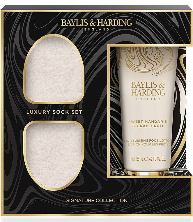 Baylis & Harding Sweet Mandarin & Grapefruit Foot Lotion & Sock Set