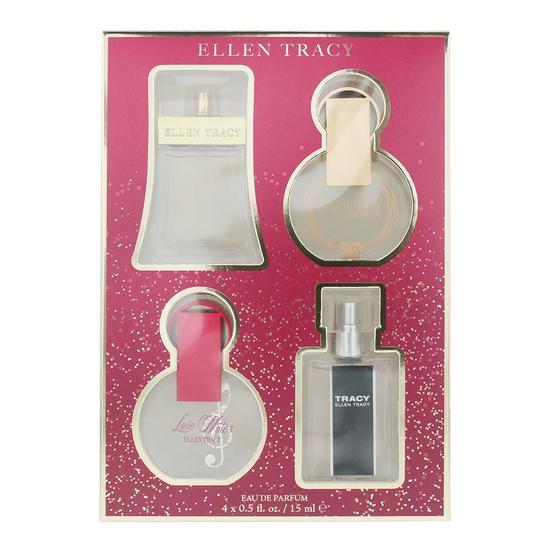 Ellen Tracy Gift Set 15ml Classic EDP + 15ml Bronze EDP + 15ml Tracy EDP + 15ml Love Notes EDP