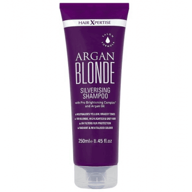Hair Xpertise Argan Blonde Silverising Shampoo 250ml