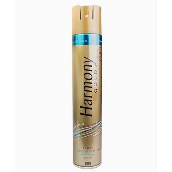 Harmony Gold Max Hold Shine Argan Oil Hairspray 400ml