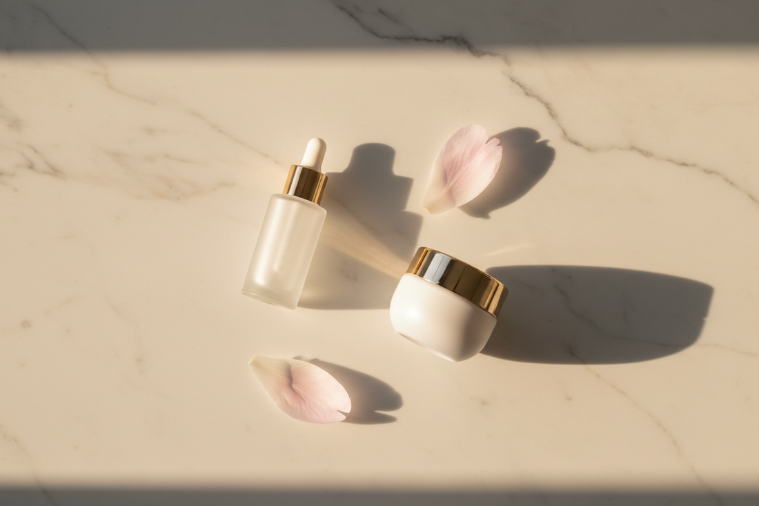 Minimal beauty with a sunlit glow