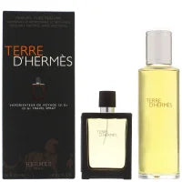 Hermès Terre d'Hermès Gift Set 30ml Parfum Spray + 125ml Parfum Refill