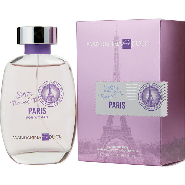 Mandarina Duck Let's Travel To Paris For Women Eau de Toilette 100ml Spray