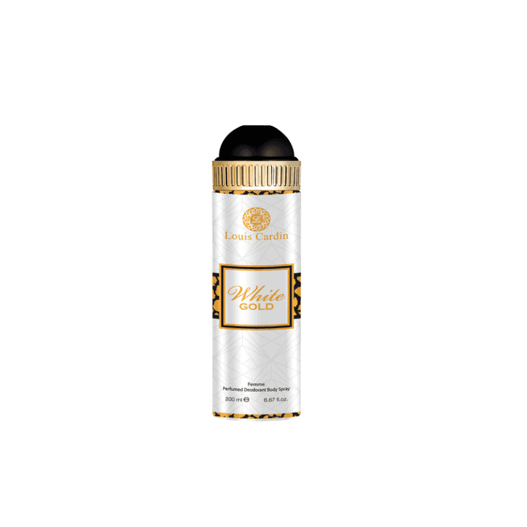 Louis Cardin White Gold Femme Deodorant 200ml Spray