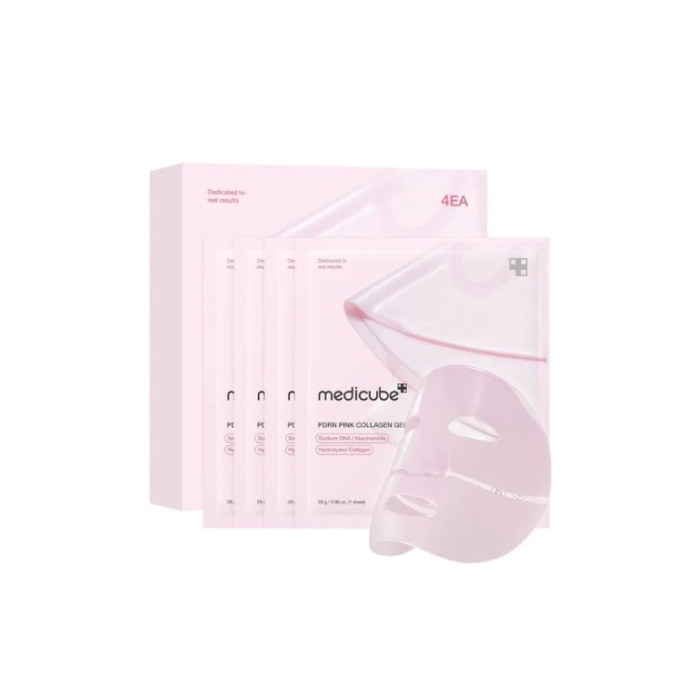 Medicube PDRN Pink Collagen Gel Mask Pack 4 x 28ml