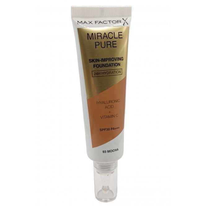 Max Factor Miracle Pure Skin-Improving Foundation SPF30 30ml - 93 Mocha