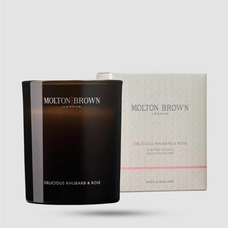 Molton Brown Delicious Rhubarb & Rose Candle 190g