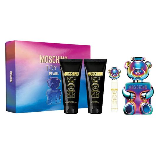 Moschino Toy 2 Pearl Gift Set 100ml EDP + 100ml Shower Gel + 100ml Body Lotion + 10ml EDP