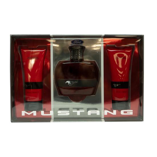 Mustang Ford Mustang Gift Set 100ml EDT + 100ml Aftershave Balm + 100ml Shower Gel