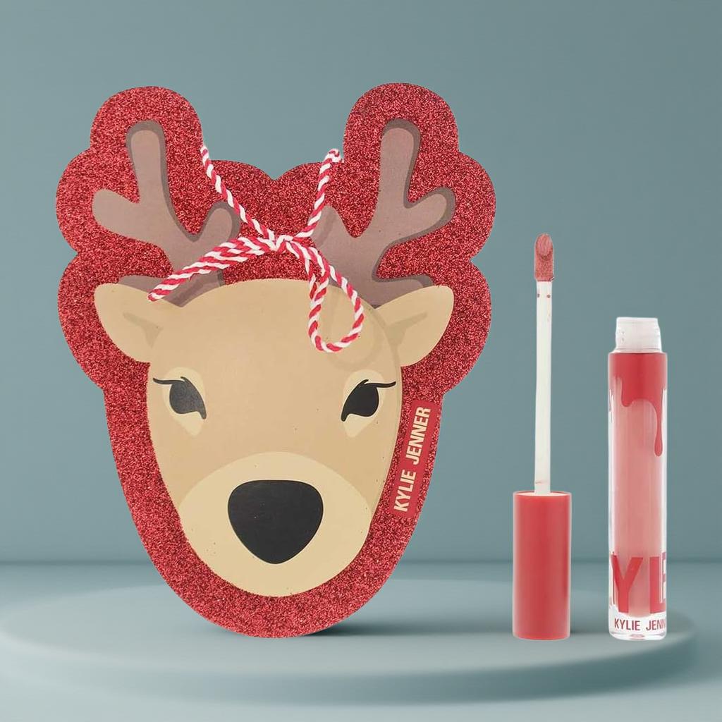 Kylie Jenner Kylie Holiday Collection Gift Set: Matte Liquid Lipstick 808 5ml + Ornament