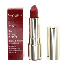 Clarins Joli Rouge Velvet Lipstick 3.5g - 742V Joli Rouge