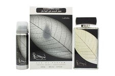 Lattafa Perfumes Pure Oudi Gift Set 100ml EDP + 50ml Deodorant Spray
