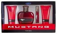 Mustang Ford Gift Set 20ml Red EDT + 20ml White EDT + 20ml Blue EDT + 20ml Black EDT