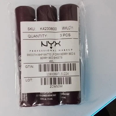 NYX Smooth Whip Matte Lip Cream 4ml - Berry Bed Sheets