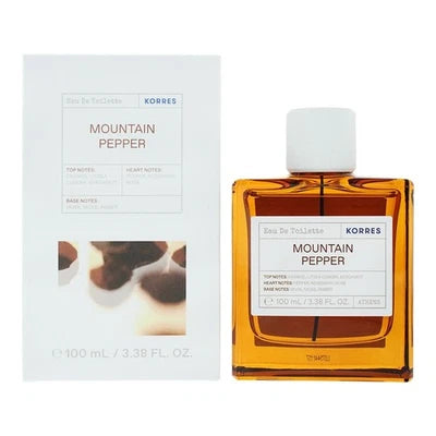 Korres Mountain Pepper Eau de Toilette 100ml Spray