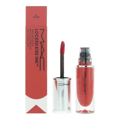 MAC Locked Kiss Ink 24HR Liquid Lipstick Lipcolour 4ml - 95 Vicious