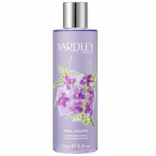 Yardley April Violets Body Wash 250ml