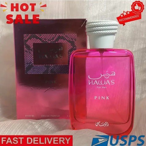 Rasasi Hawas For Her Pink Eau de Parfum 100ml Spray