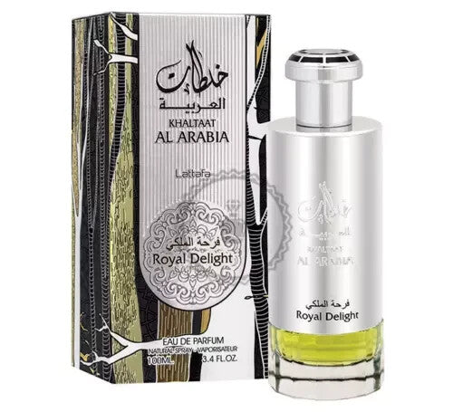 Lattafa Perfumes Khaltaat Al Arabia Royal Delight Eau de Parfum 100ml Spray