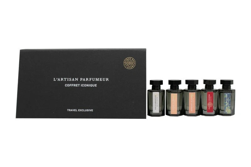 L'Artisan Parfumeur Giftset Minatures 5 x 5ml EDP - Fou D'absinthe + A Fle De Peche + Memoire De Roses + Pas D'Enfer/Un Air De Bretagne