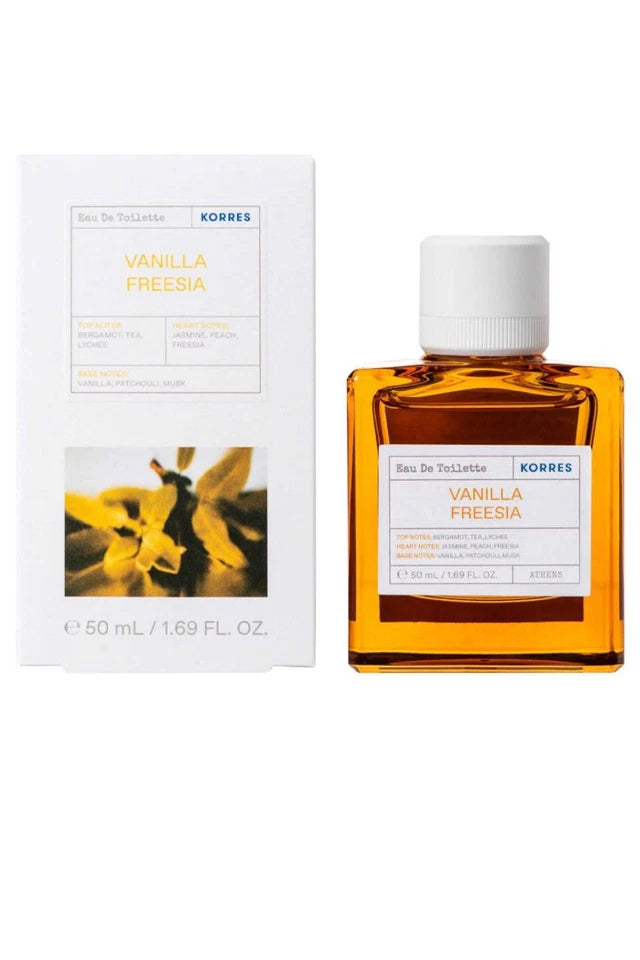 Korres Vanilla Freesia Eau de Toilette 50ml Spray