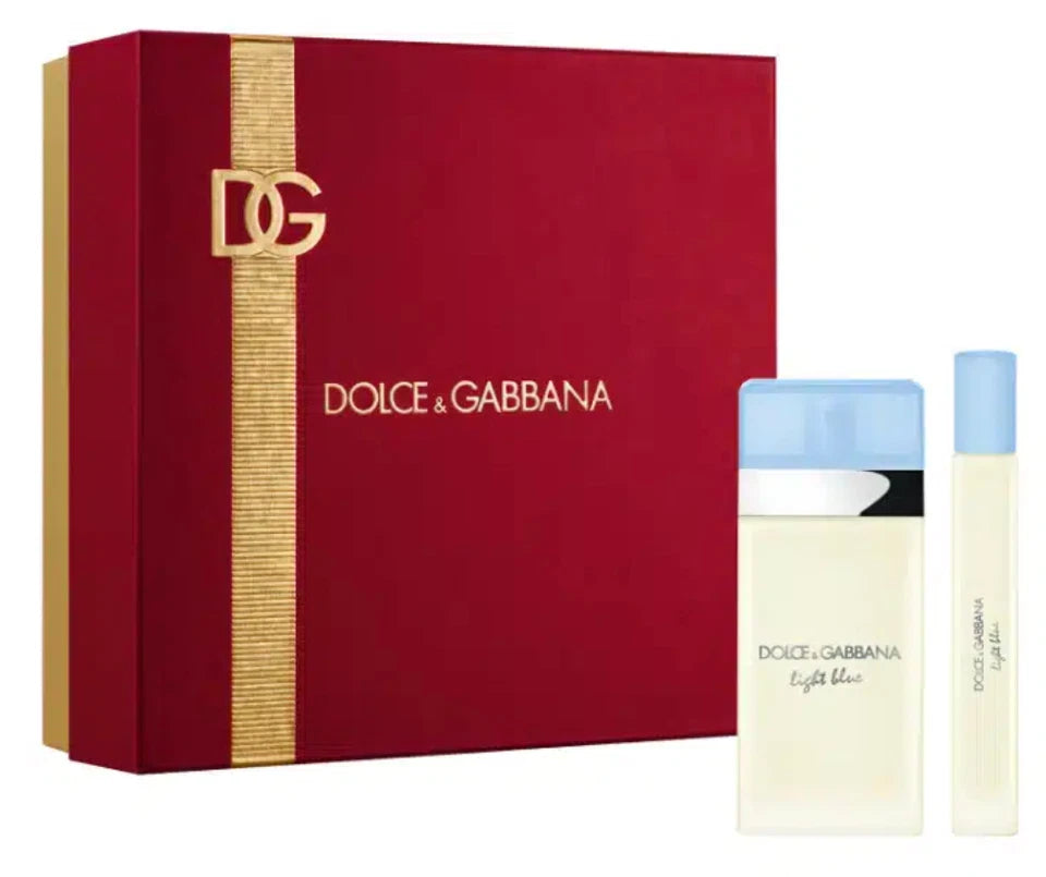 Dolce & Gabbana Light Blue Gift Set 25ml EDT Spray + 10ml EDT Spray