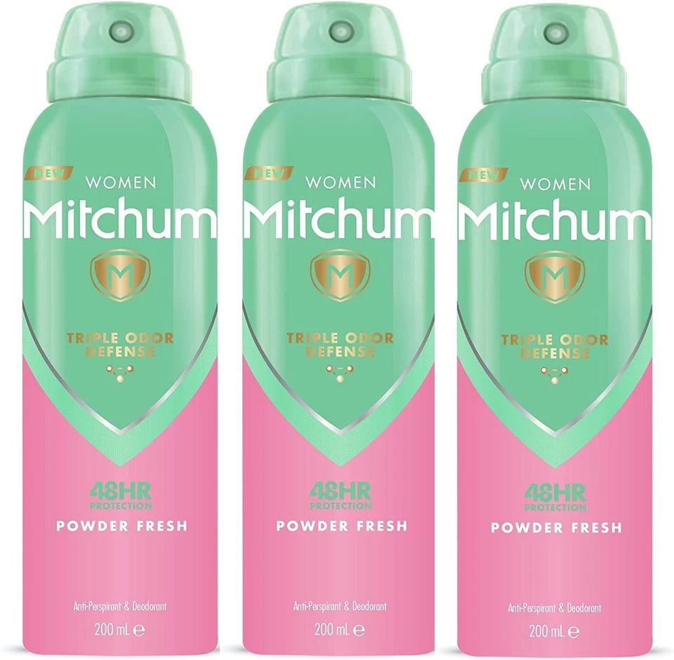 Mitchum Powder Fresh  Deodorant Spray 200ml