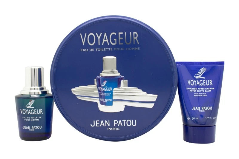 Jean Patou Voyageur Giftset - EDT Spray 50ml + After Shave Balm 50ml