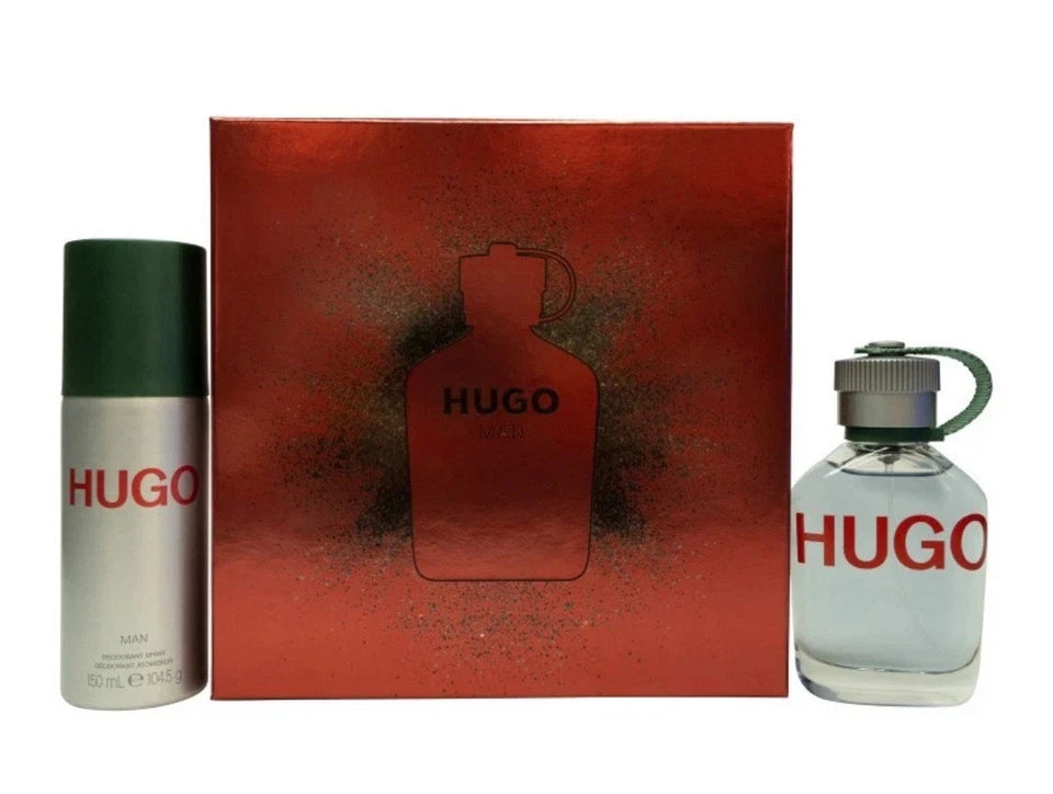 Hugo Boss Hugo Man Gift Set 75ml EDT + 150 Deodorant Spray