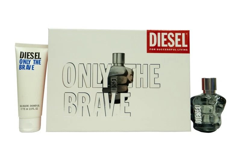 Diesel Only The Brave Gift Set 35ml EDT + 75ml Shower Gel