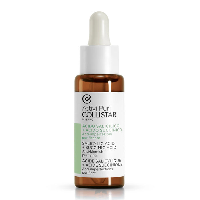 Collistar Attivi Puri Salicylic Acid + Succinic Acid Drops 30ml