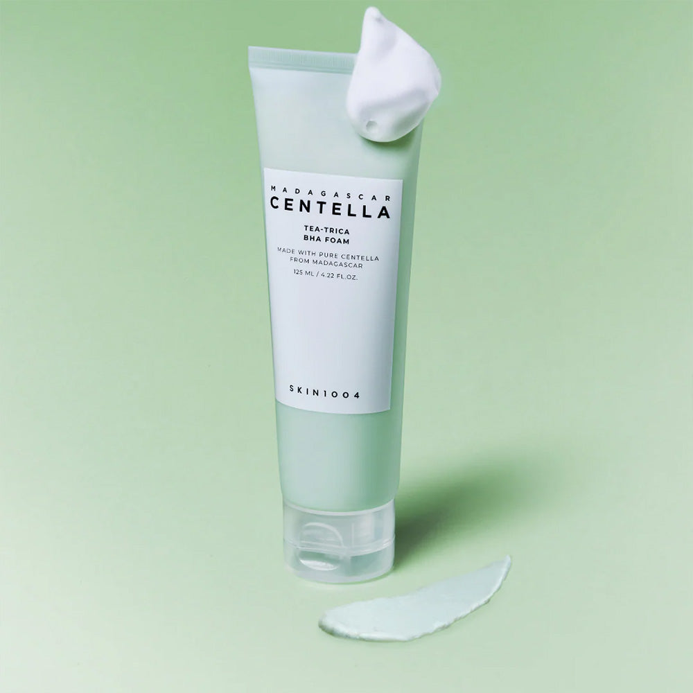 Skin1004 Madagascar Centella Tea-Trica BHA Foam Face Wash 125ml
