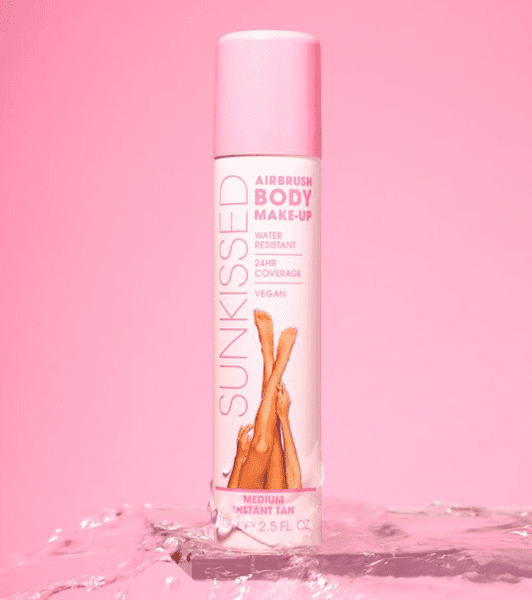 Sunkissed Airbrush Body Make-Up 75ml - Dark
