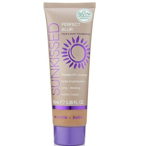 Sunkissed Perfect Blur Face & Body Foundation 100ml - Medium Dark