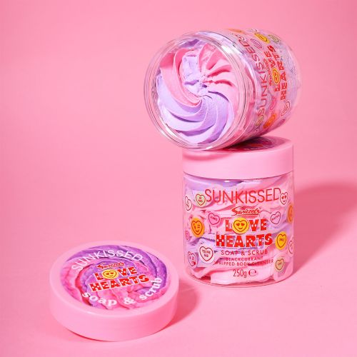 Sunkissed Soap & Scrub Berry Burst Whipped Body Cleanser 250g