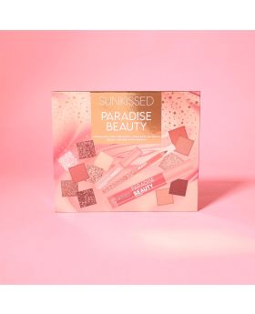 Sunkissed Feel Ultra Beautiful Gift Set Face Palette + Lip Liner + Lipstick